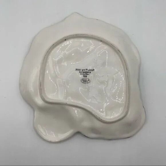 Vintage Fitz and Floyd Kitty Klaus 3D Plate - Picture 2 of 3